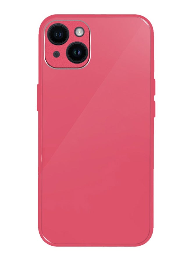 MARGOUN Electroplated Case Cover for Apple iPhone 14 Plus, Hard Glossy Case Camera Protection Shockproof Anti Fall Case - Pink  - Image 2