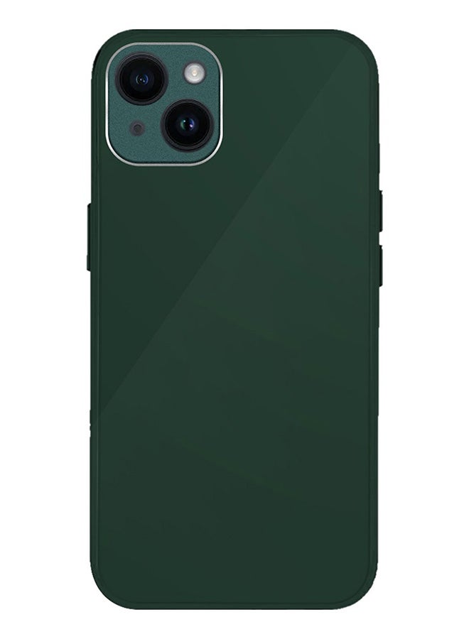 MARGOUN Electroplated Case Cover for Apple iPhone 14 Plus, Hard Glossy Case Camera Protection Shockproof Anti Fall Case - Green - Image 2