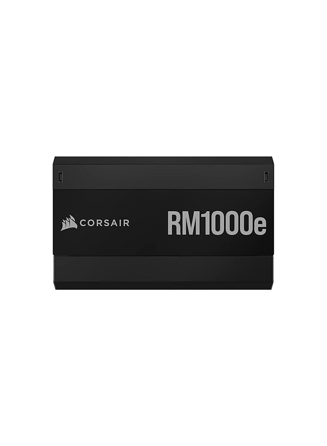 CORSAIR RM1000e Fully Modular Low-Noise ATX Power Supply (Dual EPS12V Connectors, 105°C-Rated Capacitors, 80 PLUS Gold Efficiency, Modern Standby Support) Black  - Image 2