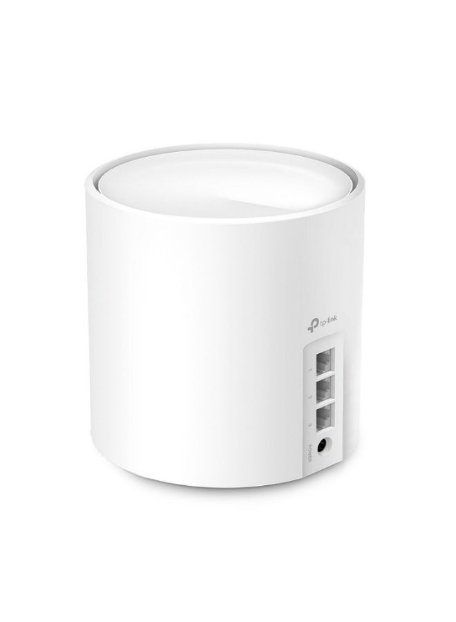 TP-LINK - Deco X50 Router, 3Pack x 3, AX3000 Whole Home AI-Driven Mesh Wi-Fi 6 System, Dual-Band, Gigabit Ports, Connect Up To 150 Devices, 1 GHz Dual-Core CPU, HomeShield Security, Deco X50 White - Image 1