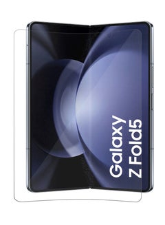 MARGOUN Samsung Galaxy Z Fold 5 Screen Protcetor Scratch And Shatter Resistant Anti Bubble Glass Clear  - Image 2