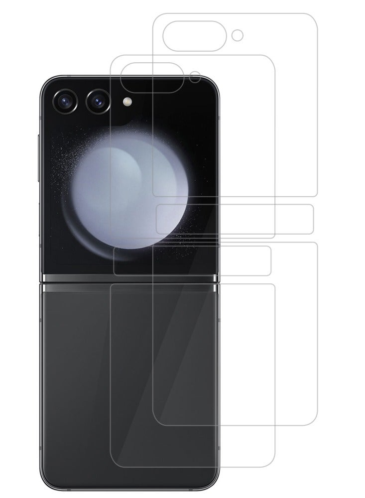 MARGOUN 2 Pack For Samsung Galaxy Z Flip 5 Screen Protcetor Scratch And Shatter Resistant Anti Bubble Glass Clear - Image 2