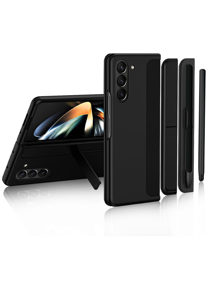مارجون جراب لهاتف Samsung Galaxy Z Fold 5 مع حامل قلم وقلم S-Pen، جراب صلب فائق الحماية ومضاد للصدمات - Image 1