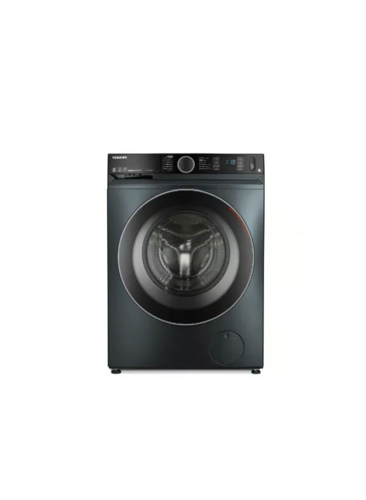 Toshiba Front Load Automatic Washing Machine, 8Kg, Inverter Motor - TW-BK90GF4EG(MK) 8 kg TW-BK90GF4EG(MK) Morandi Grey 