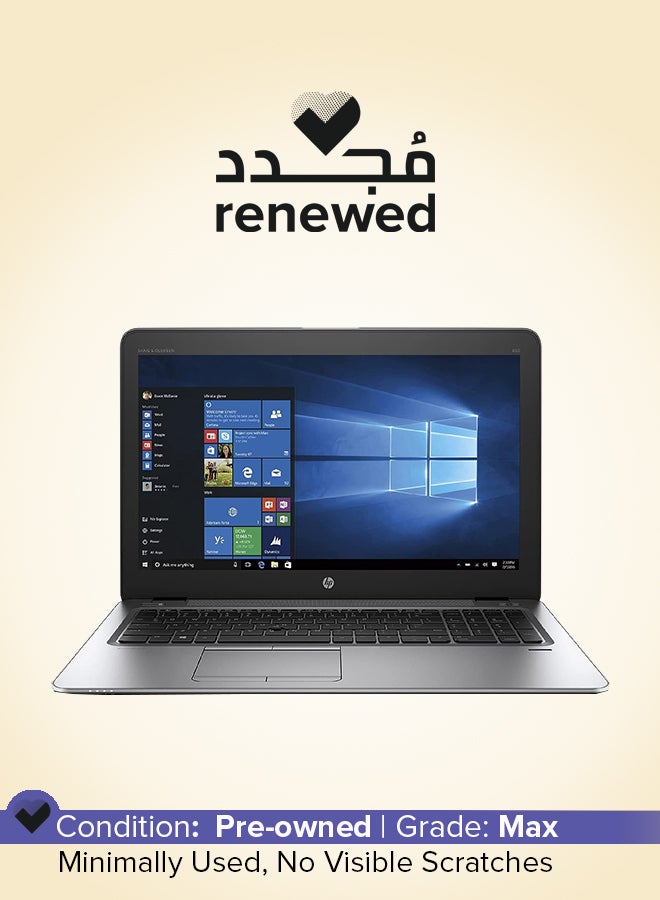 HP تم تجديده - Elitebook 850 G3 بشاشة عرض مقاس 15.6 بوصة، ومعالج Core i5-6th Generation/ذاكرة وصول عشوائي سعتها 8 جيجابايت/محرك أقراص SSD سعة 256 جيجابايت/نظام التشغيل Windows 10 - Image 1