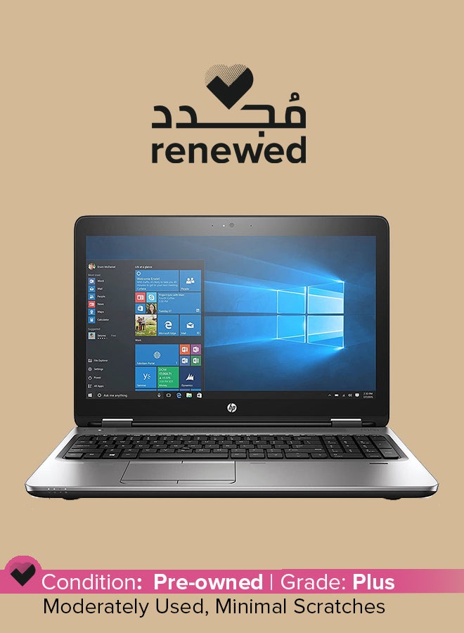 HP Renewed - ProBook 650 G3 Laptop With 15.6-Inch Display, Core i7-7th Gen/8GB RAM/512GB SSD/Windows 10 English Black - Image 1