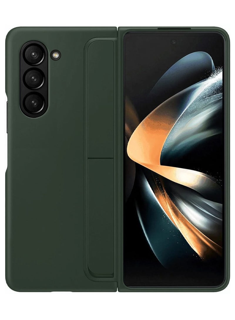 MARGOUN Samsung Galaxy Z Fold 5 Case With Pen Holder S-Pen Included Hard Ultra Protective And Anti Shock Case Cover Green - Image 2