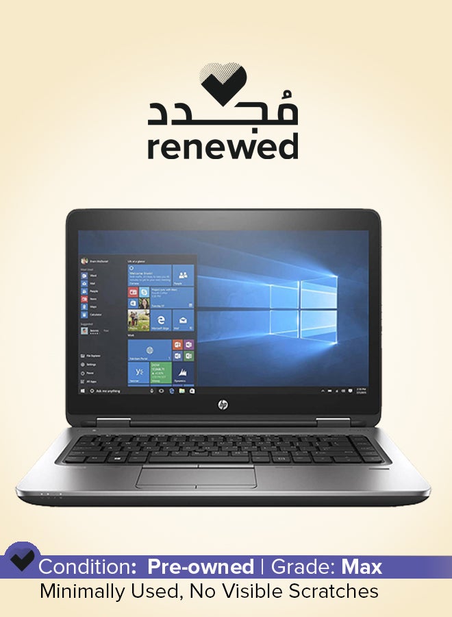 HP Renewed - Probook 640 G3 With 14-Inch Display,i5 7th Gen/8 GB RAM/256 GB SSD/Windows 10 pro English Grey  - Image 1