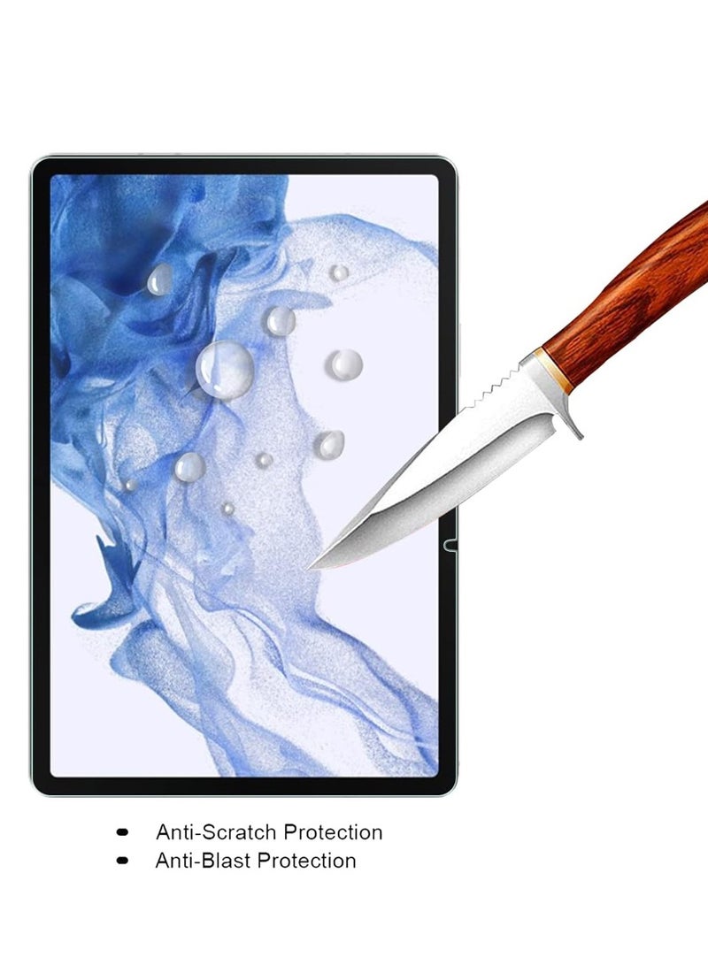 MARGOUN - 3 Pack For Samsung Galaxy Tab S9 Screen Protcetor Scratch And Shatter Resistant Anti Bubble Glass Clear - Image 1