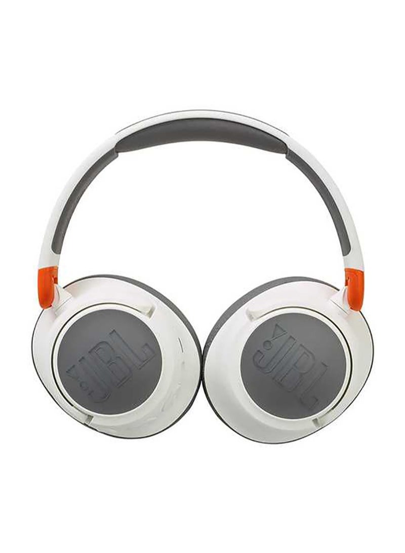 JBL Wireless Over-Ear Noice Cancelling for Kids Headphones - White White - Image 2