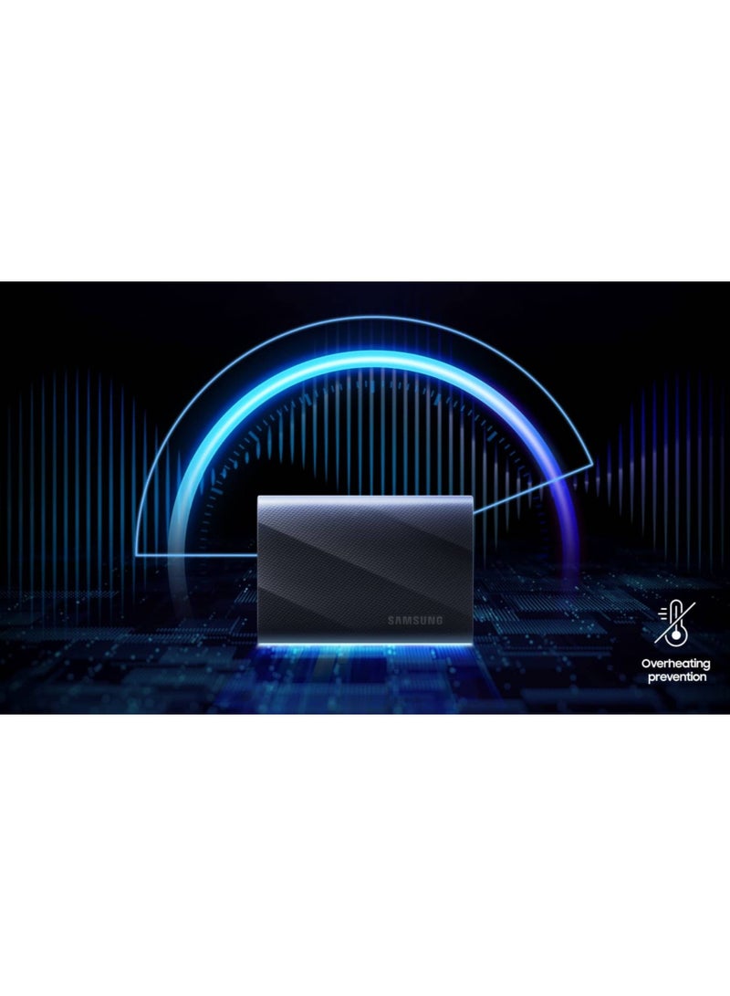 T9 4 تيرابايت، SSD محمول، حتى 2000 ميجابايت/ثانية، USB 3.2 Gen 2x2 (20 جيجابت في الثانية) NVMe، متين، للمصورين ومنشئي المحتوى والألعاب، محرك أقراص الحالة الصلبة الخارجي (MU-PG4T0B/AM) 4 تيرابايت - pnsku/N70031699V/45/_/1703217676/a1895dfa-e788-4e46-9eab-b4f1026ff456