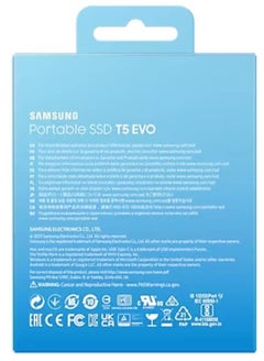 سامسونج SSD المحمول T5 EVO USB 3.2 Gen1 4 تيرابايت (أسود) 4 تيرابايت - pnsku/N70031702V/45/_/1703217687/4b5be405-1c9f-45f5-b9d4-249b9464615b