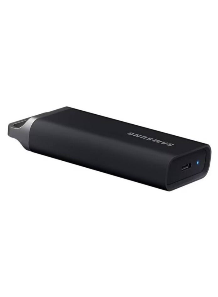 T5 EVO 8TB USB 3.2 Gen 1 Portable External SSD, Up to 460 MB/s Data Transfer Rate, Rubber Skin Design, AES 256-Bit Hardware Encryption, Integrated Hook - Black | MU-PH8T0S/WW 8 TB - pnsku/N70031706V/45/_/1703217703/518280d0-b607-4d6e-84d2-97e5760262cd