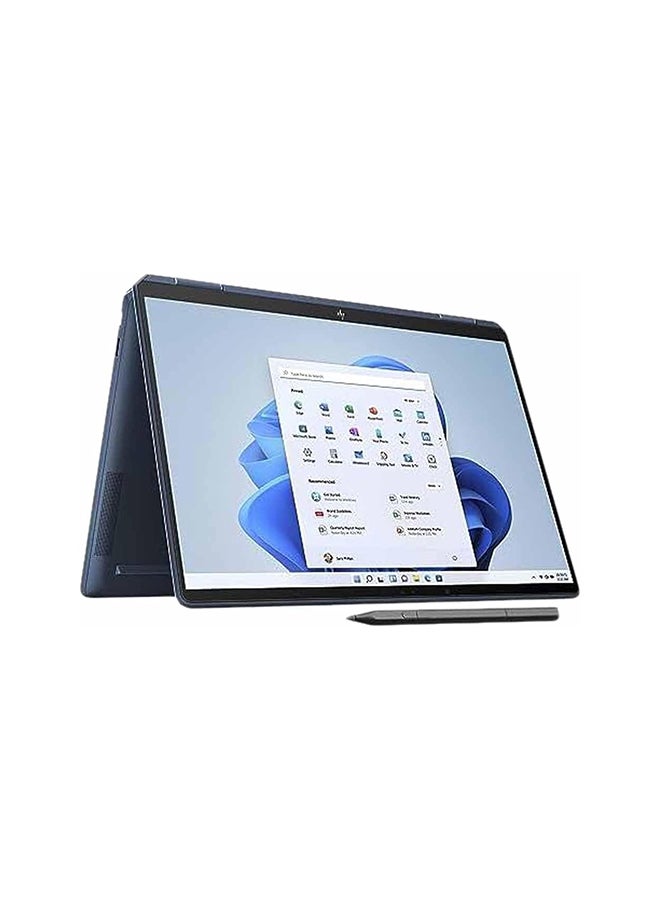 HP SPECTRE X360 14-EF0016NE Touchscreen Laptop With 13.5-Inch Display, Core i7-1255U Processor/16GB RAM/1TB SSD/Integrated Graphics/Windows 11 English/Arabic Blue - Image 1