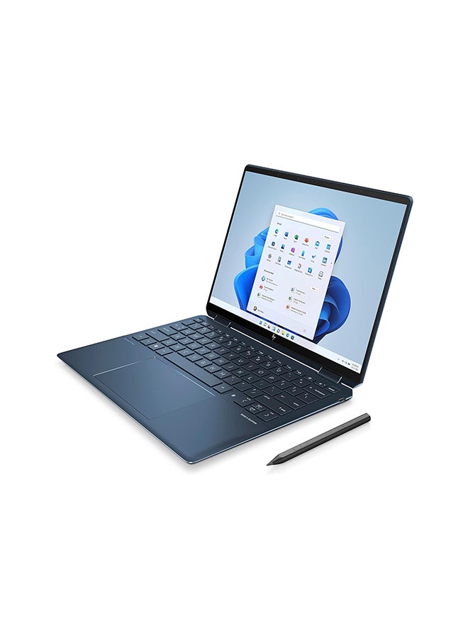 HP SPECTRE X360 14-EF0016NE Touchscreen Laptop With 13.5-Inch Display, Core i7-1255U Processor/16GB RAM/1TB SSD/Integrated Graphics/Windows 11 English/Arabic Blue - Image 4