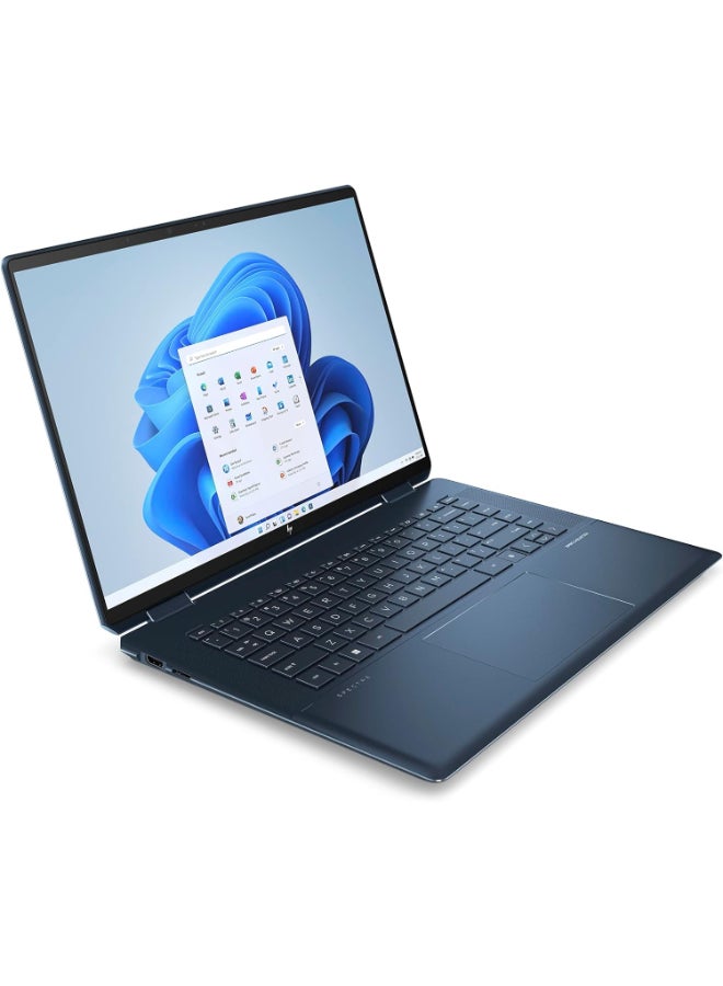 HP Spectre x360 Laptop With 16-Inch Display, Core i7-13700H Processor/16GB RAM/1TB SSD/Integrated Graphics/Windows 11 English/Arabic Blue  - Image 3