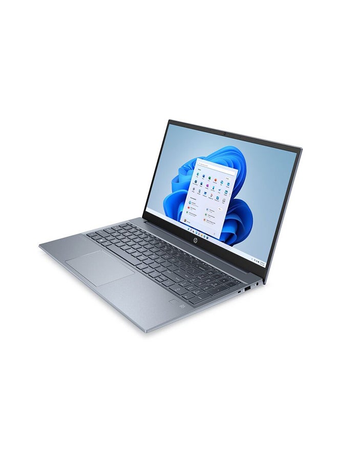 HP Pavilion 15EH3003NE Laptop With 15.6-Inch Display, AMD Ryzen 7 7730U Processor/16GB RAM/512GB SSD/AMD Radeon Graphics/Windows 11 Home English/Arabic Blue  - Image 5