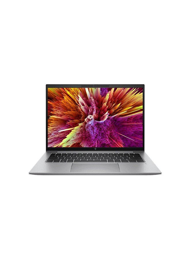 HP ZB 14 G10 Laptop With 14-Inch Display, Core i7-1355U Processor/16GB RAM/512GB SDD/4GB A500 Graphics Card/Windows 11 Pro English/Arabic Silver  - Image 1