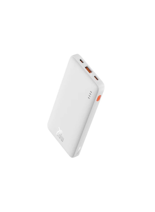 Baseus 10000 mAh OS-Baseus Airpow Fast Charge Power Bank  20W  White（With Simple Series Charging Cable USB to Type-C 30cm  White） White  - Image 4