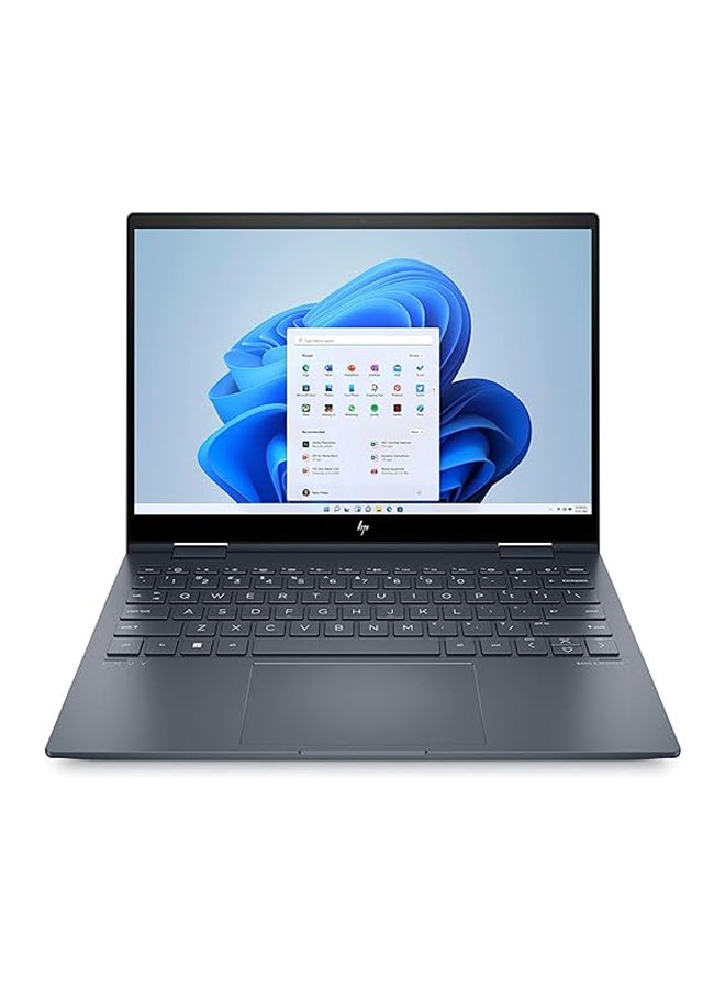 HP Envy X360 2 In 1 Laptop 13-Bf0011Ne, 13.3 Inch Wuxga Touch Screen, 12Th Gen Intel® Core™ I5, 8Gb Ram, 512 Ssd, Intel® Uhd Graphics, Windows 11 Home 79Z26Ea English/Arabic Space Blue  - Image 2