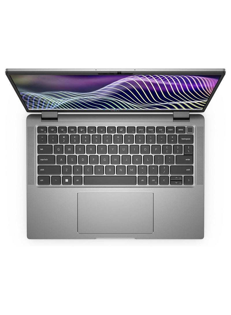 DELL Newest 2024 Latitude 7440 Professional & Business Laptop With 14-Inch Touch Display, Core i7 Processor/16GB RAM/1TB SSD/Windows 11 Pro + Light Weight Metalic Body Free Bag Dell English/Arabic Grey  - Image 2