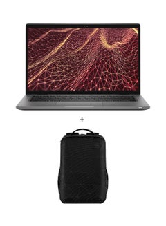 DELL Newest 2024 Latitude 7440 Professional & Business Laptop With 14-Inch Touch Display, Core i7 Processor/16GB RAM/1TB SSD/Windows 11 Pro + Light Weight Metalic Body Free Bag Dell English/Arabic Grey  - Image 1