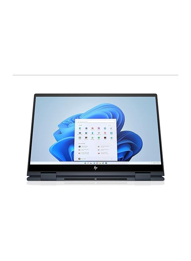 Envy X360 2 In 1 Laptop 13-Bf0017Ne, 13.3 Inch 2.8K Touch Screen, 12Th Gen Intel® Core™ I7, 16Gb Ram, 512Gb Ssd, Intel® Iris® Xᵉ Graphics, Windows 11 Home, 822S2Ea English/Arabic Space Blue