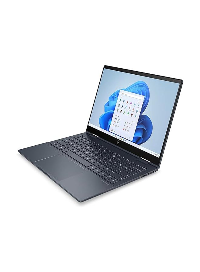 Envy X360 2 In 1 Laptop 13-Bf0017Ne, 13.3 Inch 2.8K Touch Screen, 12Th Gen Intel® Core™ I7, 16Gb Ram, 512Gb Ssd, Intel® Iris® Xᵉ Graphics, Windows 11 Home, 822S2Ea English/Arabic Space Blue