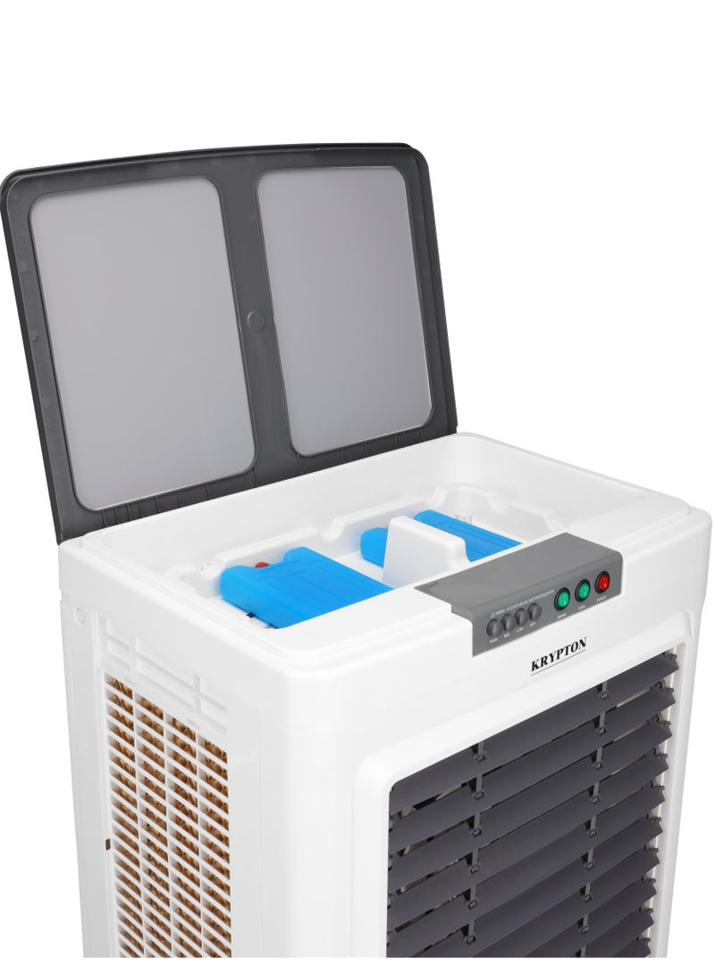 Krypton 60 L Air Cooler- Equipped with Ice Box Technology, 3 Wind Speed/ 250 W Powerful Motor, Adjustable Directions 60 L 250 W KNAC6437 multicolour