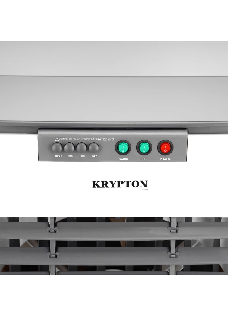 Krypton 60 L Air Cooler- Equipped with Ice Box Technology, 3 Wind Speed/ 250 W Powerful Motor, Adjustable Directions 60 L 250 W KNAC6437 multicolour