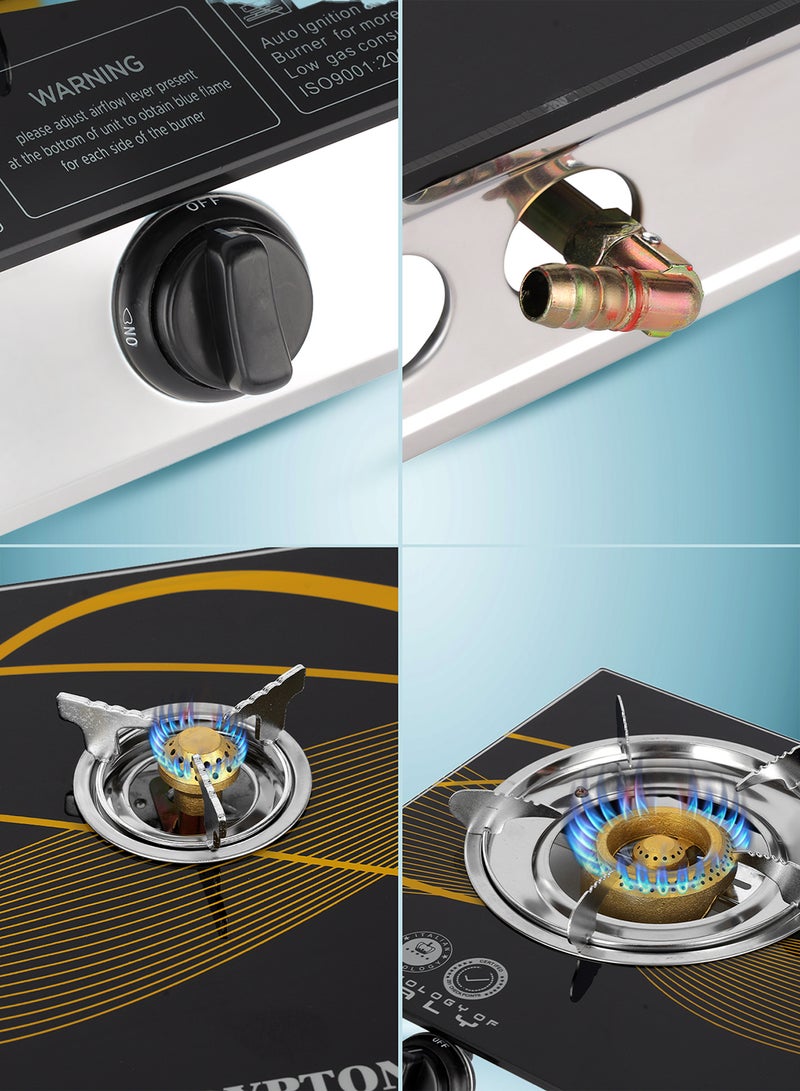 كريبتون Tempering Glass Burner KNGC6572 Multicolour  - Image 5