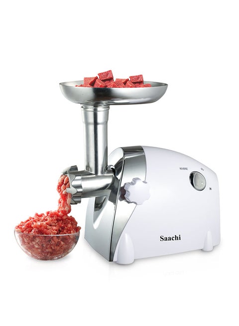 Meat Grinder with  Motor circuit breaker 2000 W NL-MG-966-WH White