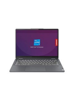 Flex 5 14IAU7 (Upgraded Version) Laptop With 14-Inch Display, Core i5-1235U Processor/8GB RAM/512GB SSD/Intel Iris Xe Graphics/Windows 11 English/Arabic Storm Grey