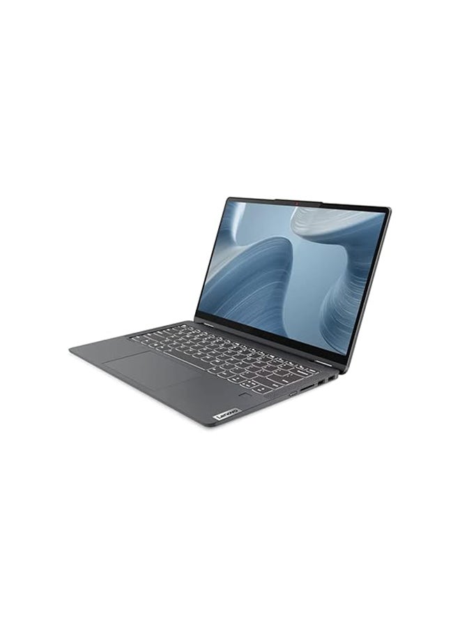 Lenovo - Flex 5 14IAU7 (Upgraded Version) Laptop With 14-Inch Display, Core i5-1235U Processor/8GB RAM/512GB SSD/Intel Iris Xe Graphics/Windows 11 English/Arabic Storm Grey - Image 1