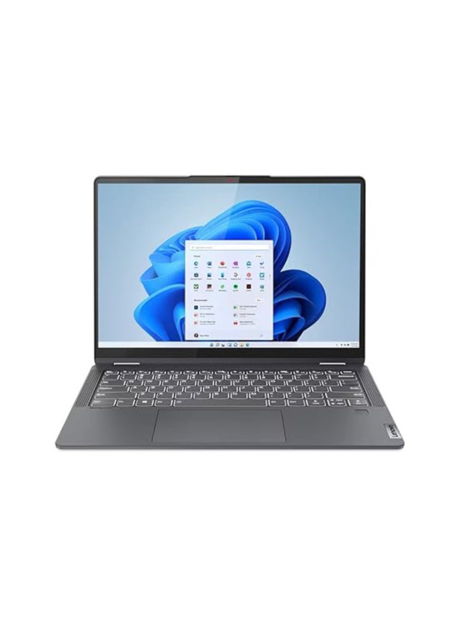 Lenovo - Flex 5 14IAU7 (Upgraded Version) Laptop With 14-Inch Display, Core i5-1235U Processor/8GB RAM/512GB SSD/Intel Iris Xe Graphics/Windows 11 English/Arabic Storm Grey - Image 1