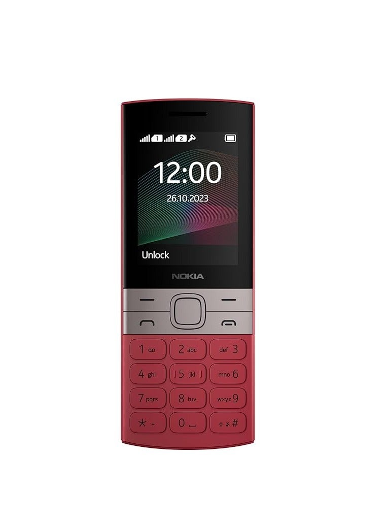 نوكيا 150 4G ثنائي الشريحة باللون الأحمر  - Image 1