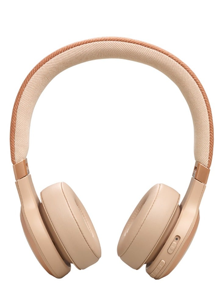 JBL Live 670NC Wireless Over-Ear Noise Cancelling Headphones - Sandal - Image 2
