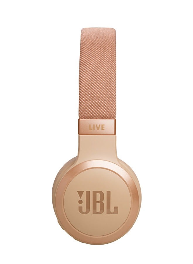 JBL Live 670NC Wireless Over-Ear Noise Cancelling Headphones - Sandal - Image 3