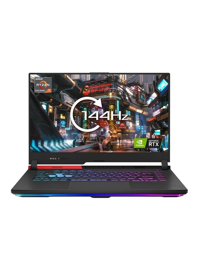 ASUS - ROG STRIX G15 G513RC-HN088W Laptop With 15.6-Inch Display, AMD Ryzen 7-6800H Processor/16GB RAM/512GB SSD/4GB Nvidia Geforce RTX 3050 Graphics Card/Windows 11 Home English/Arabic Grey - Image 1