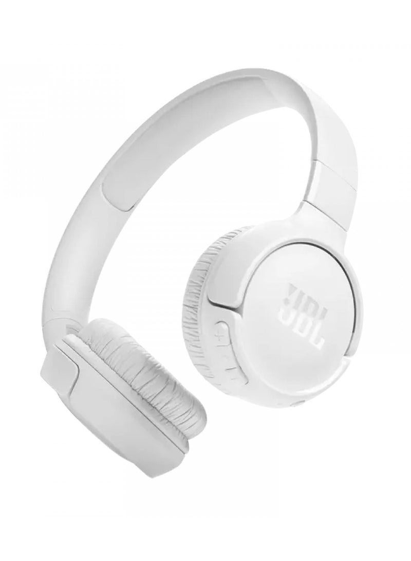 JBL Tune 720BT Wireless Over-Ear Headphones - White - Image 2