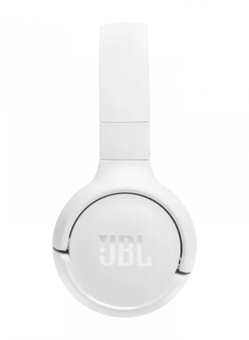 JBL Tune 720BT Wireless Over-Ear Headphones - White - Image 3