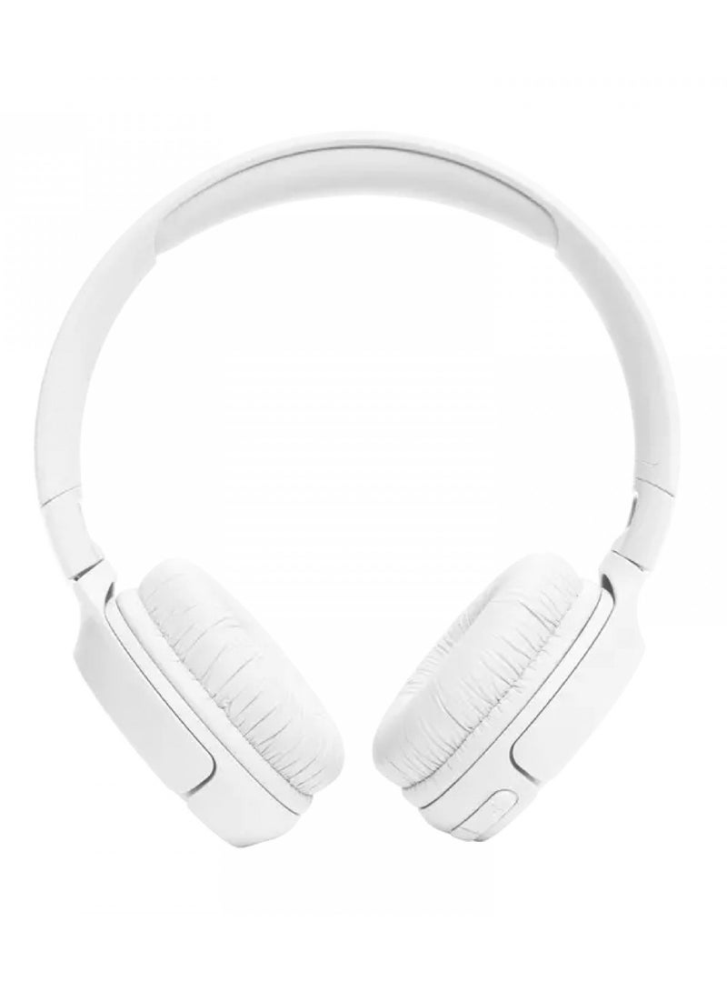 JBL Tune 720BT Wireless Over-Ear Headphones - White - Image 5