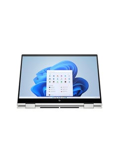 HP ENVY x360 2-in-1 (Upgraded Version) Laptop With 13-Inch Display, Core i5-1230U Processor/8GB RAM/512GB SSD/Intel Iris Xe Graphics/Windows 11 Home English Silver  - Image 2