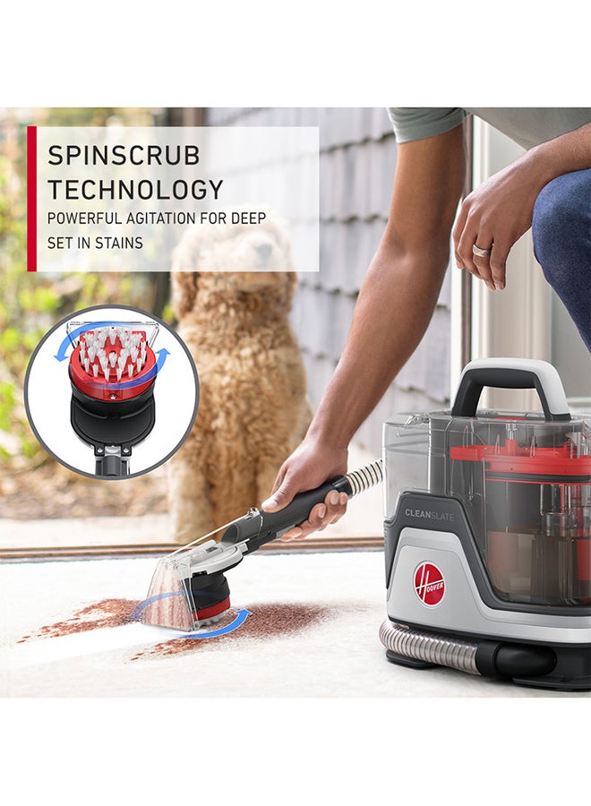 HOOVER Cleanslate Complete Carpet And Upholstery Powerful, Multi-Purpose Spot Cleaner, Stain Remover, Portable 400 W CDSW-MPMC Red - Image 3