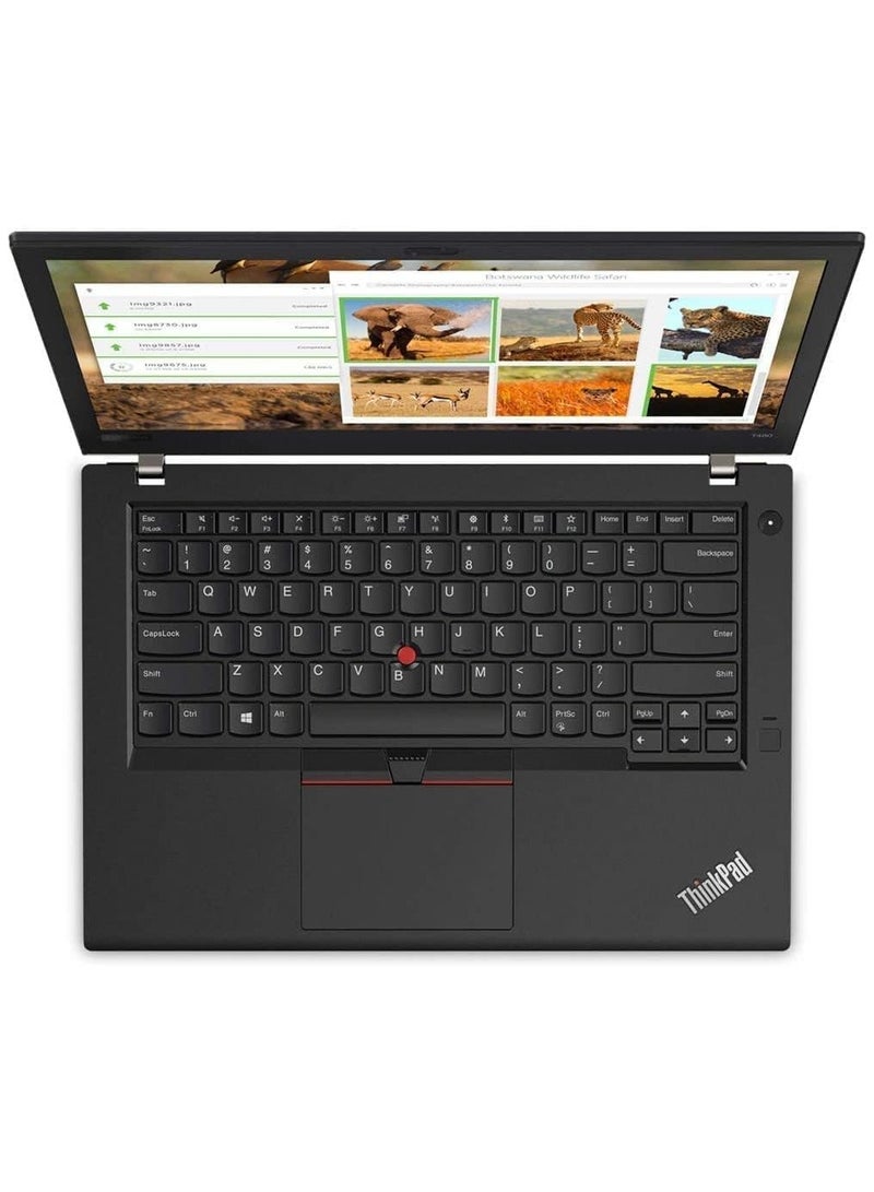 لينوفو - تم تجديده - كمبيوتر محمول ThinkPad T480 بشاشة FHD مقاس 14 بوصة، ومعالج Intel Core i5-8250U/ذاكرة وصول عشوائي DDR4 سعة 16 جيجابايت/محرك أقراص SSD سعة 512 جيجابايت/نظام التشغيل Windows 10 Pro - Image 1