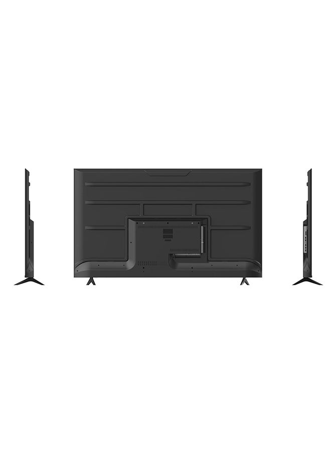 VIDEOCON - 65 Inch Edgeless 4K UHD VIDAA OS Smart TV With Voice Remote And Wall Mount Bracket E65ELVD1100 Black - Image 1