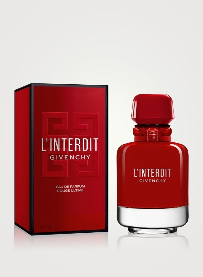 GIVENCHY L'Interdit Rouge Ultime EDP 80ml 