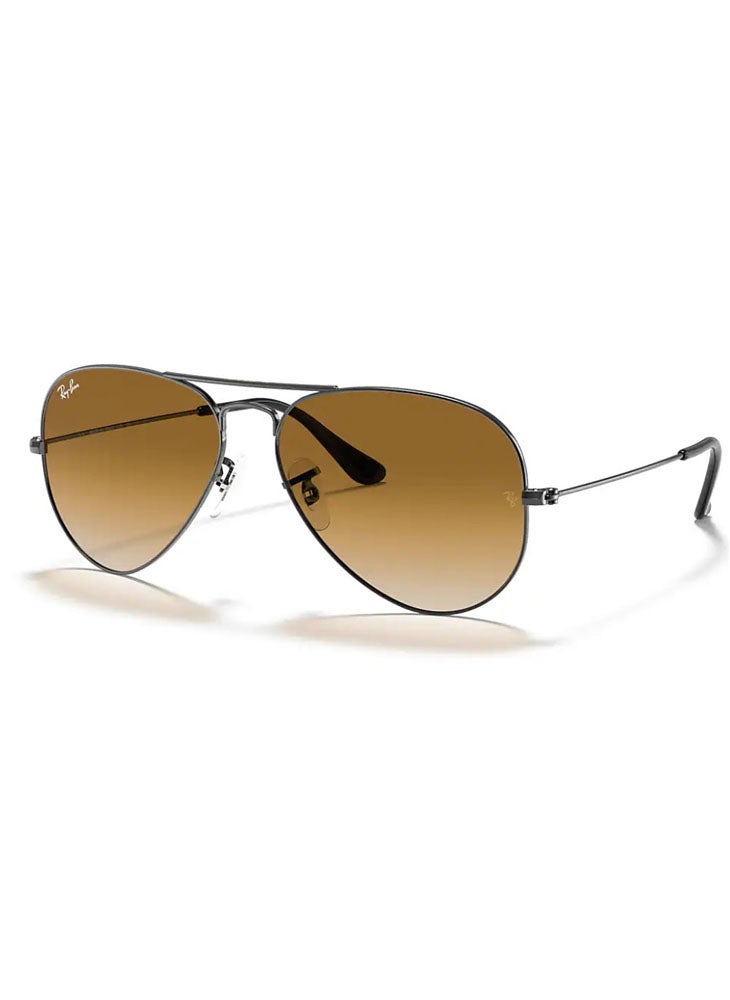 Ray-Ban Gradient Aviator Sunglasses - Lens Size: 58 mm - Image 1