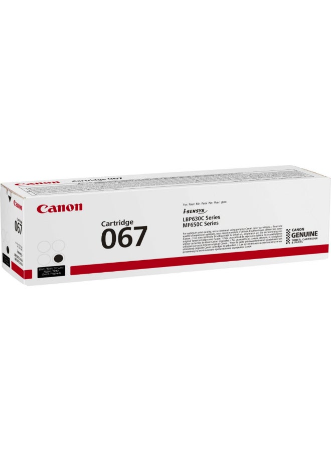 Canon Toner Cartridge 067 MF650 Series Yield 1350 Pages Black  - Image 3