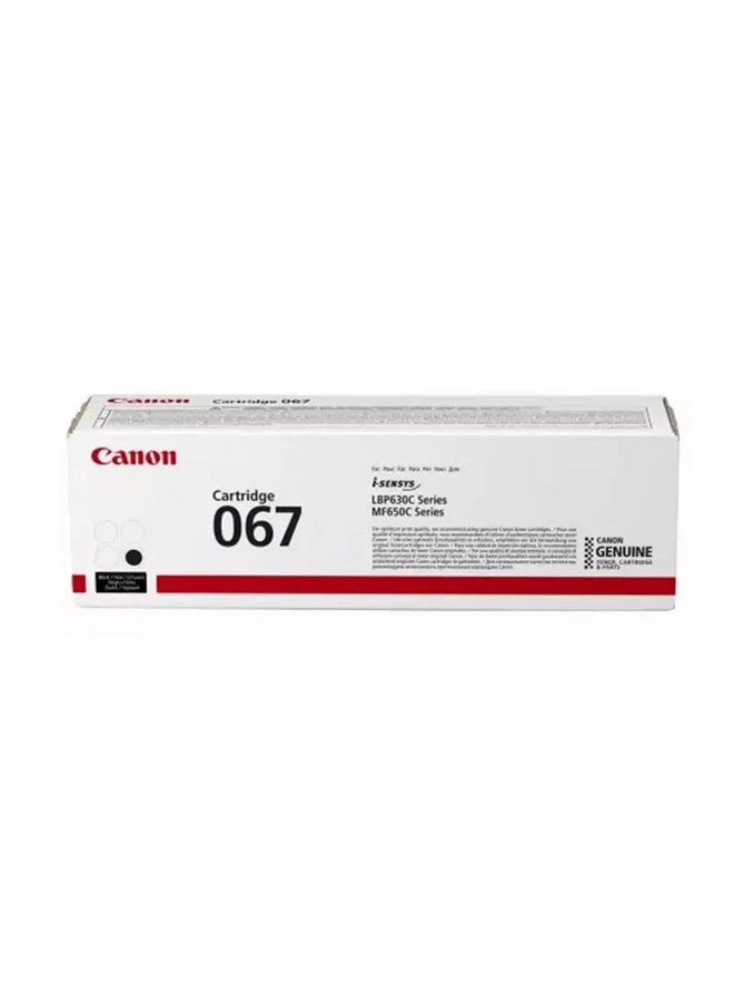 Canon Toner Cartridge 067 MF650 Series Yield 1350 Pages Black  - Image 1
